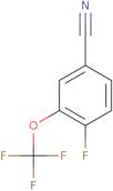 4-Fluoro-3-(trifluoromethoxy)benzonitrile