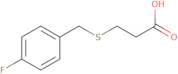 3-[(4-Fluorobenzyl)Sulfanyl]Propanoic Acid