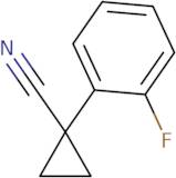 1-(2-Fluorophenyl)cyclopropanecarbonitrile