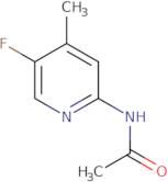 N-(5-Fluoro-4-methyl-2-pyridinyl)acetamide