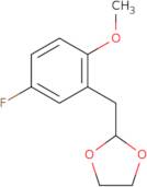 2-(5-Fluoro-2-methoxybenzyl)-1,3-dioxolane