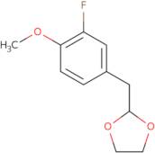 2-(3-Fluoro-4-methoxybenzyl)-1,3-dioxolane