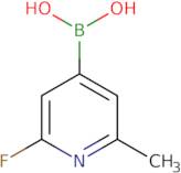 2-Fluoro-6-methylpyridin-4-yl Boronic Acid