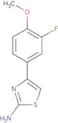 4-(3-Fluoro-4-Methoxyphenyl)-2-Thiazolamine