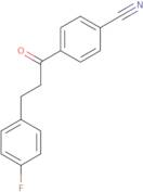 4-[3-(4-Fluorophenyl)Propanoyl]Benzonitrile