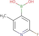 (2-Fluoro-5-methyl-4-pyridinyl)boronic acid