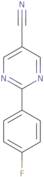 2-(4-Fluorophenyl)-5-pyrimidinecarbonitrile