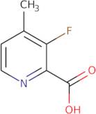 3-Fluoro-4-methyl-2-pyridinecarboxylic acid