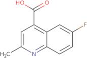 6-Fluoro-2-methyl-4-quinolinecarboxylic acid