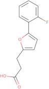 3-[5-(2-Fluorophenyl)-2-Furyl]Propanoic Acid