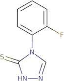 4-(2-Fluorophenyl)-4H-1,2,4-Triazole-3-Thiol