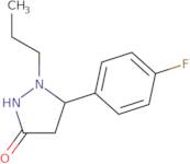 5-(4-Fluorophenyl)-1-Propylpyrazolidin-3-One