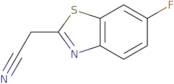 (6-Fluoro-1,3-Benzothiazol-2-Yl)Acetonitrile