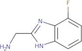 1-(4-Fluoro-1H-benzimidazol-2-yl)methanamine