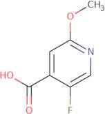 5-Fluoro-2-methoxy-4-pyridinecarboxylic acid