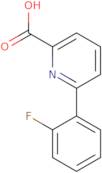 6-(2-Fluorophenyl)-2-pyridinecarboxylic acid