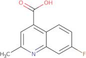 7-Fluoro-2-methyl-4-quinolinecarboxylic acid