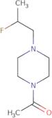 1-[4-(2-Fluoropropyl)-1-piperazinyl]ethanone