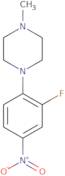 1-(2-Fluoro-4-nitrophenyl)-4-methylpiperazine