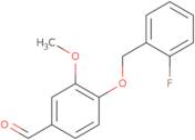 4-[(2-Fluorobenzyl)Oxy]-3-Methoxybenzaldehyde