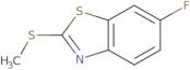 6-Fluoro-2-(Methylsulfanyl)-1,3-Benzothiazole