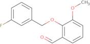 2-[(3-Fluorobenzyl)Oxy]-3-Methoxybenzaldehyde