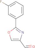 2-(3-Fluorophenyl)-1,3-oxazole-4-carbaldehyde