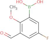 5-Fluoro-3-forMyl-2-Methoxyphenylboronic acid