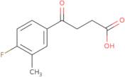 4-(4-Fluoro-3-Methylphenyl)-4-Oxobutanoic Acid