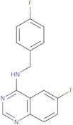 4-((4-Fluorobenzyl)amino)-6-fluoroquinazoline