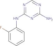 N2-(2-Fluorophenyl)-1,3,5-Triazine-2,4-Diamine
