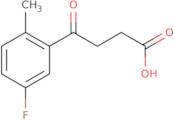 4-(5-Fluoro-2-methylphenyl)-4-oxobutanoic acid