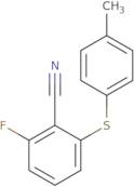 2-Fluoro-6-[(4-Methylphenyl)Thio]-Benzonitrile