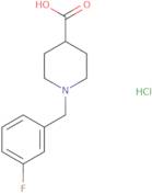 1-(3-Fluorobenzyl)-4-Piperidinecarboxylic Acid