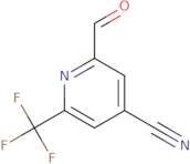 2-Formyl-6-(trifluoromethyl)isonicotinonitrile