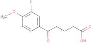 5-(3-Fluoro-4-Methoxyphenyl)-5-Oxovaleric Acid