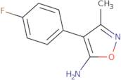 4-(4-Fluorophenyl)-3-methyl-1,2-oxazol-5-amine