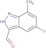 5-Fluoro-7-methyl-1H-indazole-3-carboxaldehyde