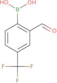 2-ForMyl-4-(trifluoroMethyl)phenylboronic acid