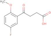 4-(5-Fluoro-2-Methoxyphenyl)-4-Oxobutanoic Acid