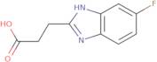 3-(6-Fluoro-1H-benzimidazol-2-yl)propanoic acid