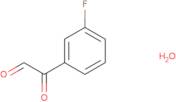 (3-Fluorophenyl)(Oxo)Acetaldehyde Hydrate (1:1)