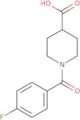 1-(4-Fluorobenzoyl)-4-Piperidinecarboxylic Acid