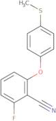 2-Fluoro-6-[4-(Methylthio)Phenoxy]-Benzonitrile
