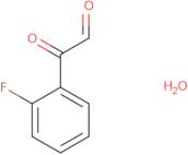 (2-Fluorophenyl)(oxo)acetaldehyde hydrate (1:1)