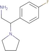 2-(4-Fluorophenyl)-2-(1-pyrrolidinyl)ethanamine