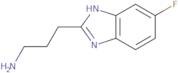 3-(6-Fluoro-1H-benzimidazol-2-yl)-1-propanamine