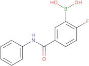 [2-Fluoro-5-(phenylcarbamoyl)phenyl]boronic acid