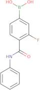 [3-Fluoro-4-(phenylcarbamoyl)phenyl]boronic acid