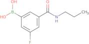 [3-Fluoro-5-(propylcarbamoyl)phenyl]boronic acid
